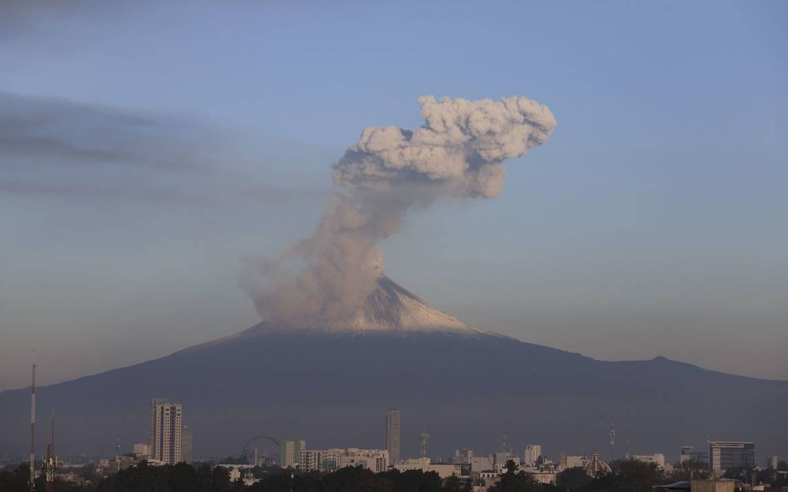 Volcán Popocatépetl Registra Casi 300 Exhalaciones Y Cinco Explosiones ...